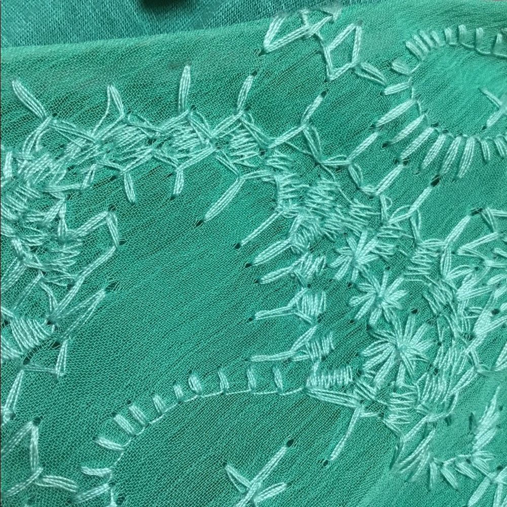 Democracy Turquoise Top - Picture 5 of 5